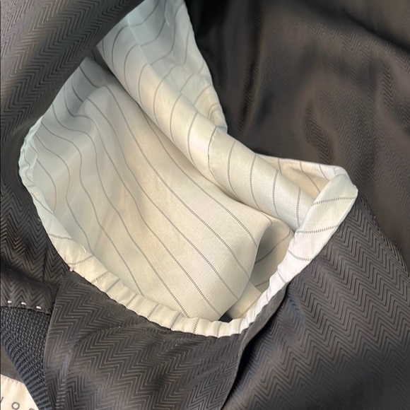 Joseph Abboud Black Blazer 100% Wool 52 Regular - Picture 8 of 10